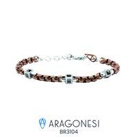 Bracciale Aragonesi Uomo in Acciaio BR3104